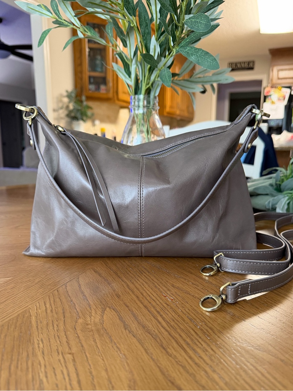 HOBO Avon Leather Shoulder Bag